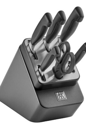 ZWILLING **** Four Star 7 Piece, Knife Block Set, Anthracite