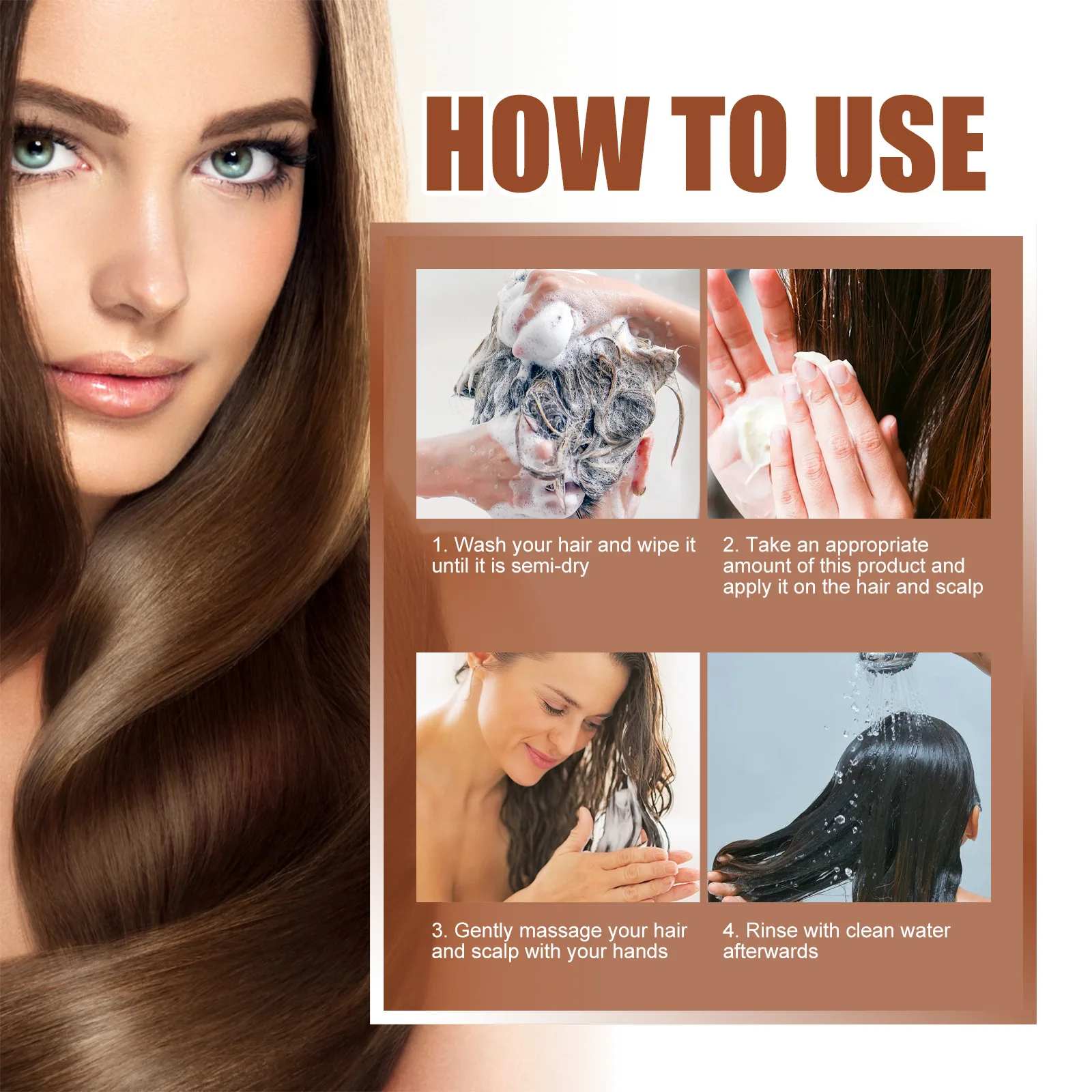 Batana Oil Hair Conditioner Moisturizing for Damaged Hair Roots Repair Anti Drying Revitalizing the Hairs Keratin Hair Shampoo – Image 19