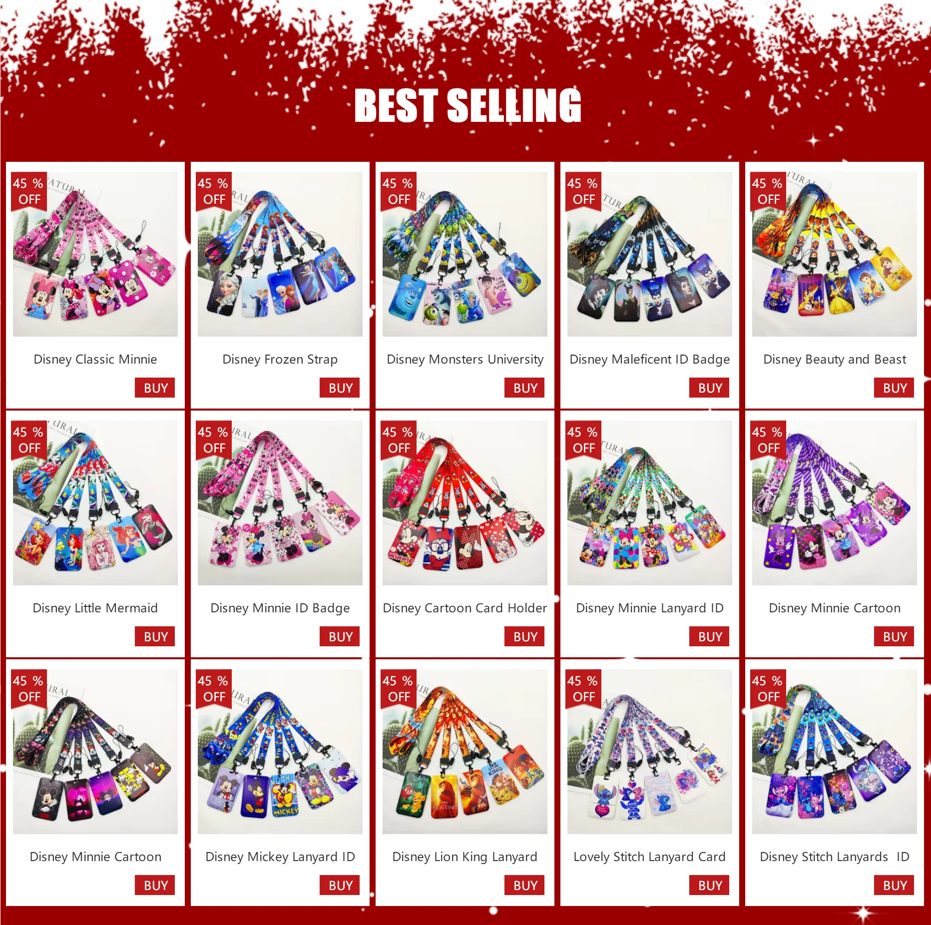 Leopard Print Identification Card Holder lanyards Key chain Cartoon Card Case ID Badge Holder Neck Strap Credentials – Image 12