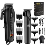 HIENA Hair Trimmer Kit For Men Professional Cordless Hair Cutting Machine Portable Electric Hair Beard Shaver Shaving Razors