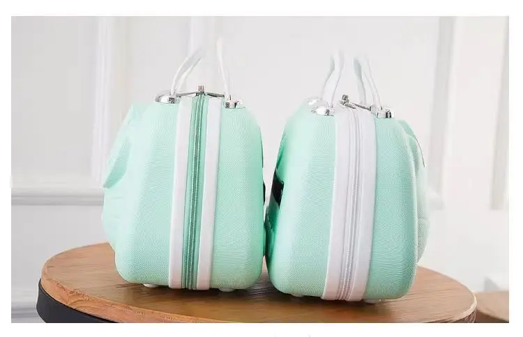 Cartoon Hello Kittys 12 Inches Cosmetic Case Suitcase Suitcase Companion Gift Box Kawaii Cartoon Sanrios Cute Student Girl – Image 21