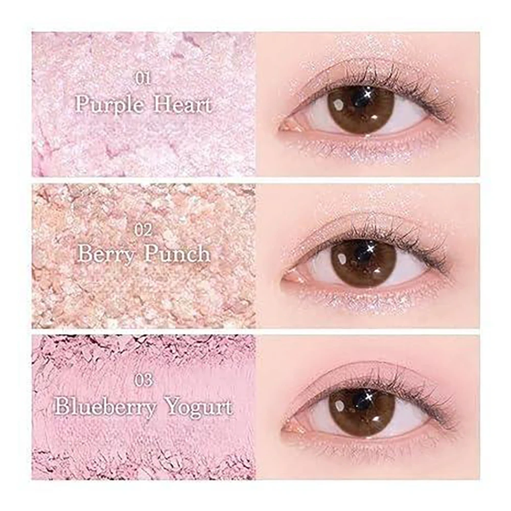 Ice Cream Nine Color Eyeshadow Sequins Glitter Beaded Earth Color Eyeshadow Mashed Potatoes Novice Trendy Instagram Aesthetic – Image 23