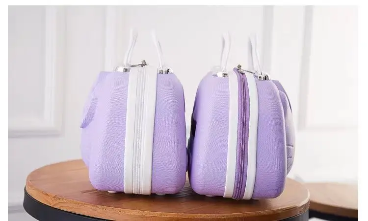 Cartoon Hello Kittys 12 Inches Cosmetic Case Suitcase Suitcase Companion Gift Box Kawaii Cartoon Sanrios Cute Student Girl – Image 23