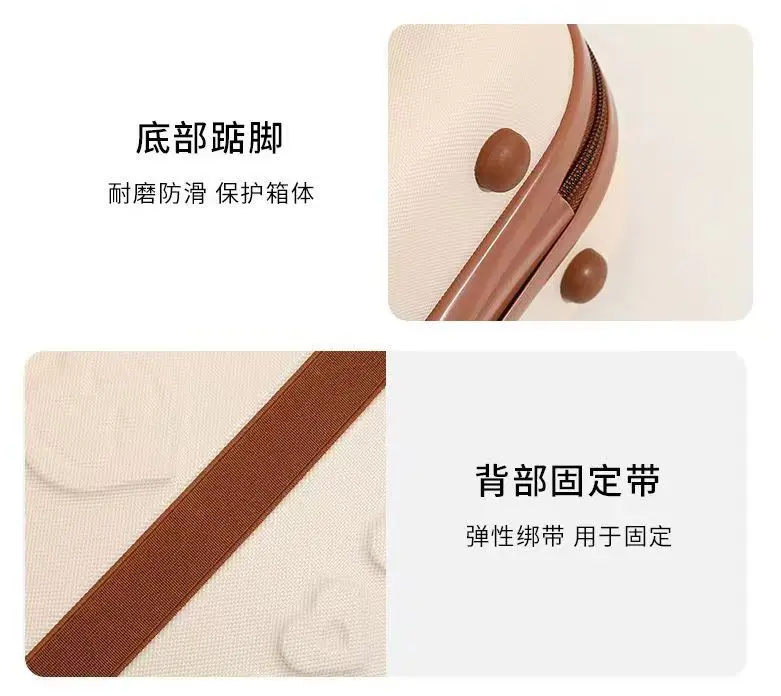 Cartoon Hello Kittys 12 Inches Cosmetic Case Suitcase Suitcase Companion Gift Box Kawaii Cartoon Sanrios Cute Student Girl – Image 32