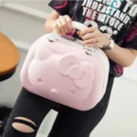Cartoon Hello Kittys 12 Inches Cosmetic Case Suitcase Suitcase Companion Gift Box Kawaii Cartoon Sanrios Cute Student Girl