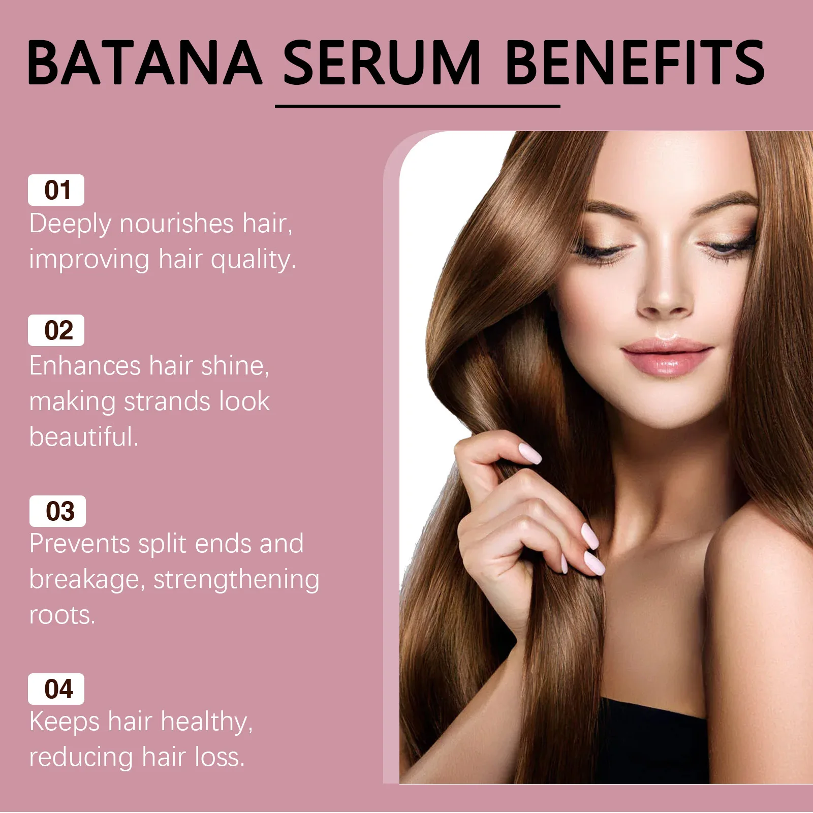 Batana Oil Hair Conditioner Moisturizing for Damaged Hair Roots Repair Anti Drying Revitalizing the Hairs Keratin Hair Shampoo – Image 4
